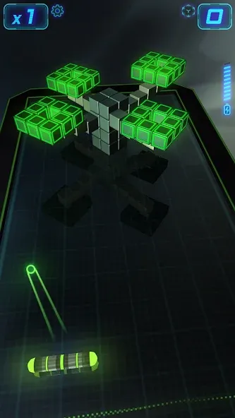 Micro Breaker [MOD: неограниченные жизни и усиленный шар] Screenshot 2