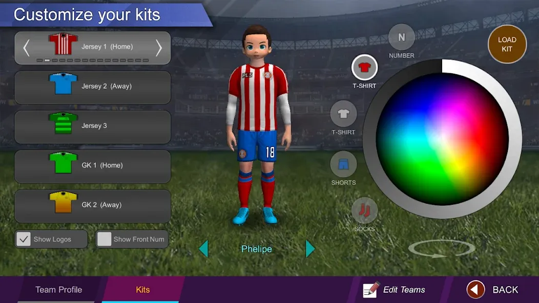 Pro League Soccer [MOD: безлимитные деньги и премиум открыт] Screenshot 3