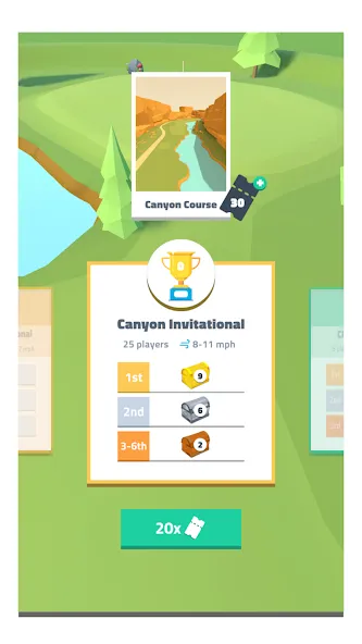 Golf Dreams [MOD: безлимитные деньги и премиум открыт] Screenshot 5