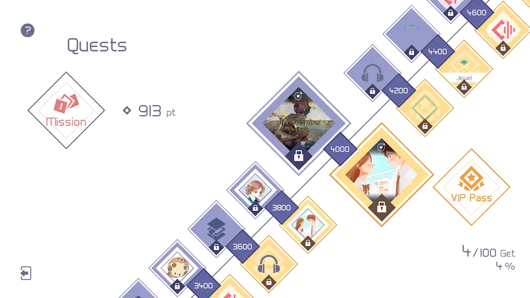 VOEZ [MOD: разблокированы все песни и уровни] Screenshot 5