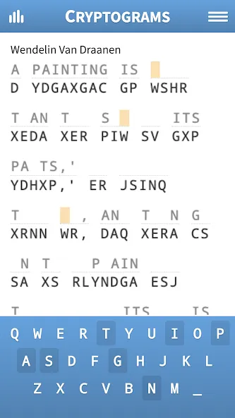 Cryptograms · Decrypt Quotes [MOD: без рекламы и все цитаты открыты] Screenshot 1