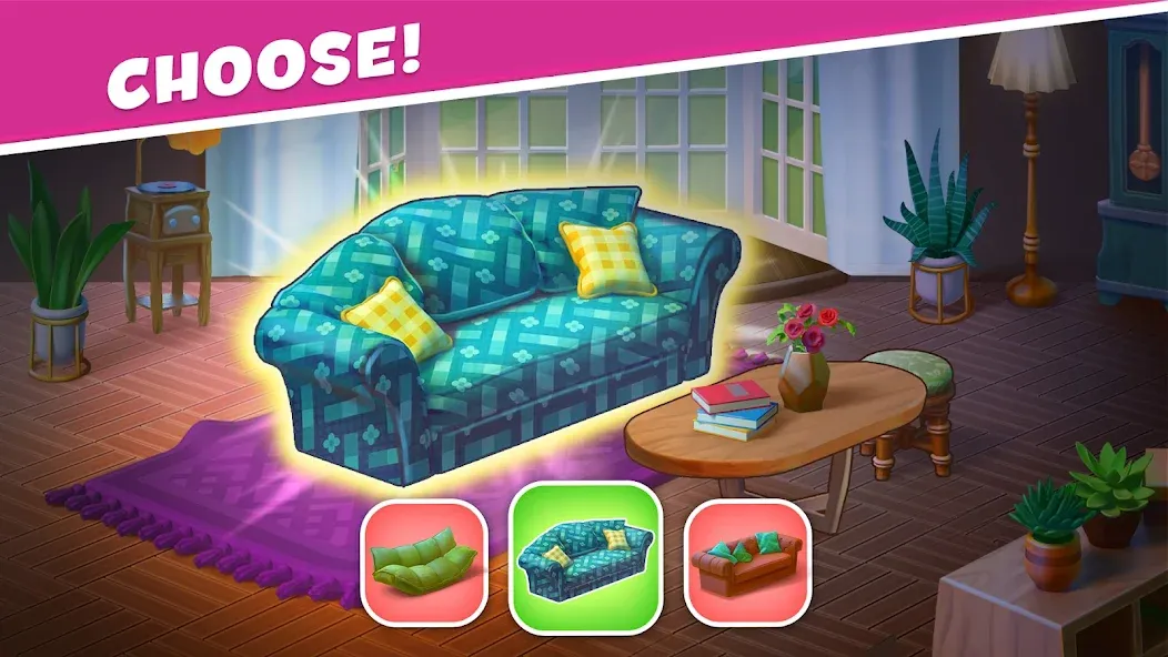Alice's Hotel - Match Story [MOD: безлимитные монеты и энергия] Screenshot 5