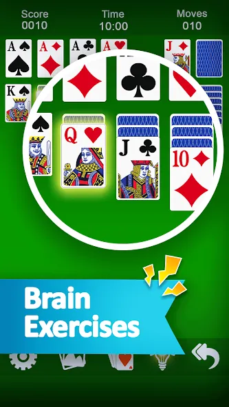 Solitaire [MOD: без рекламы и открыты все темы] Screenshot 1