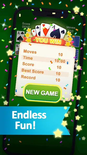 Solitaire [MOD: без рекламы и открыты все темы] Screenshot 4