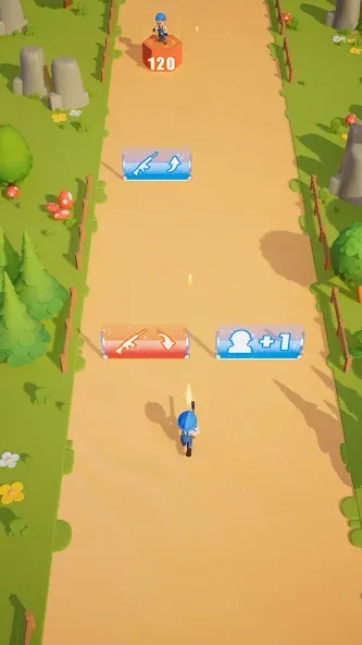 Mars Loot Run [MOD: неограниченные ресурсы и мощное оружие] Screenshot 1