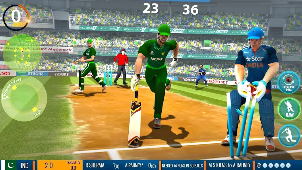 Indian Cricket Game Champion [MOD: безлимитные монеты и все команды] Screenshot 5