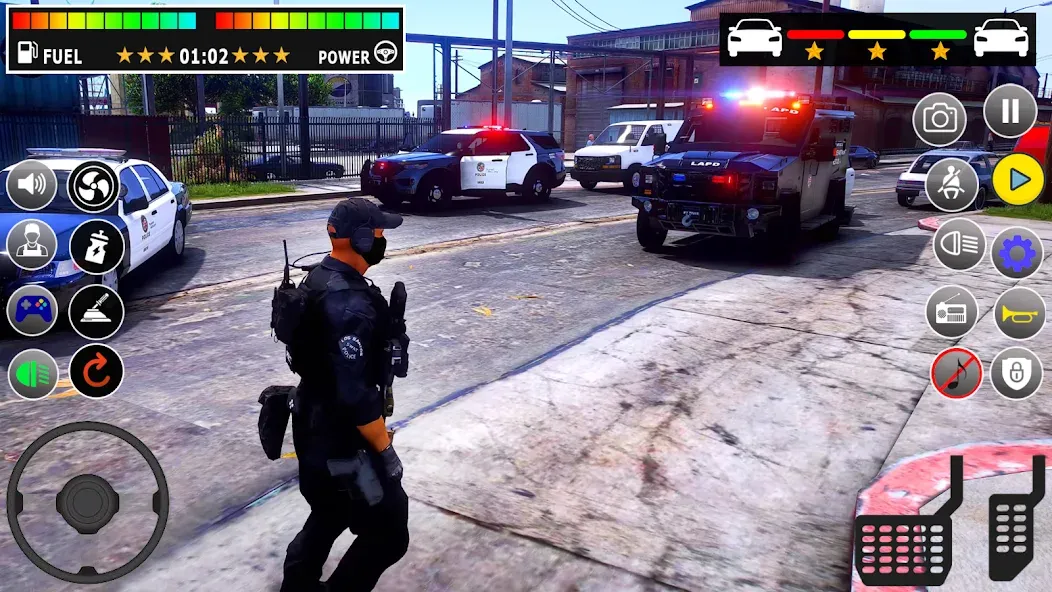 Police Games Simulator: PGS 3d [MOD: безлимитные деньги и все машины открыты] Screenshot 2