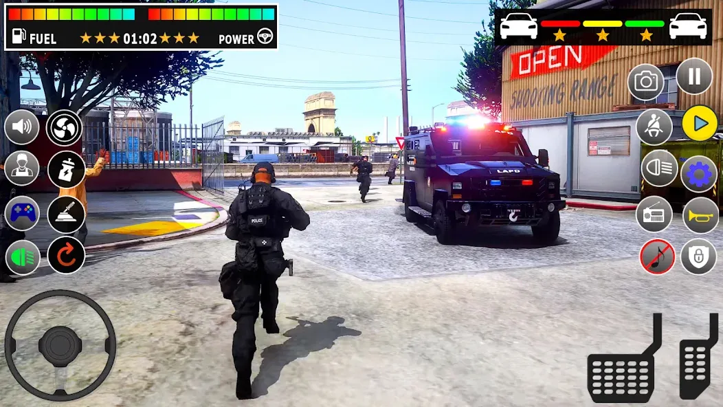 Police Games Simulator: PGS 3d [MOD: безлимитные деньги и все машины открыты] Screenshot 3
