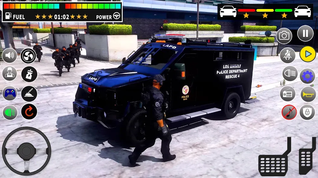 Police Games Simulator: PGS 3d [MOD: безлимитные деньги и все машины открыты] Screenshot 4