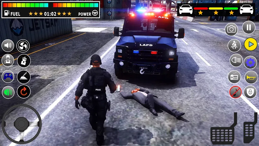 Police Games Simulator: PGS 3d [MOD: безлимитные деньги и все машины открыты] Screenshot 5