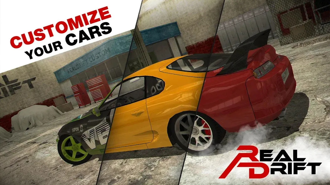 Real Drift Car Racing Lite [MOD: безлимитные деньги и открыты все машины] Screenshot 3