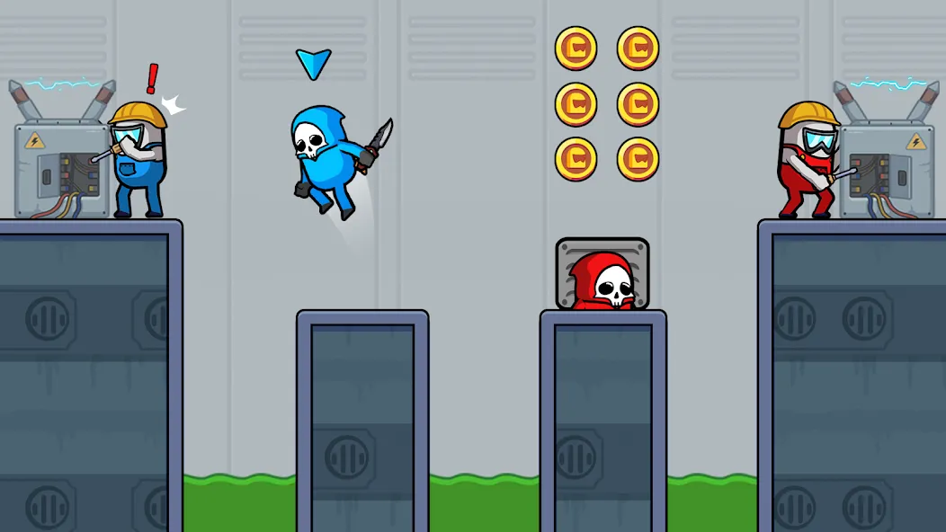 We're Impostors: Kill Together [MOD: безлимитные монеты и открыты все уровни] Screenshot 2