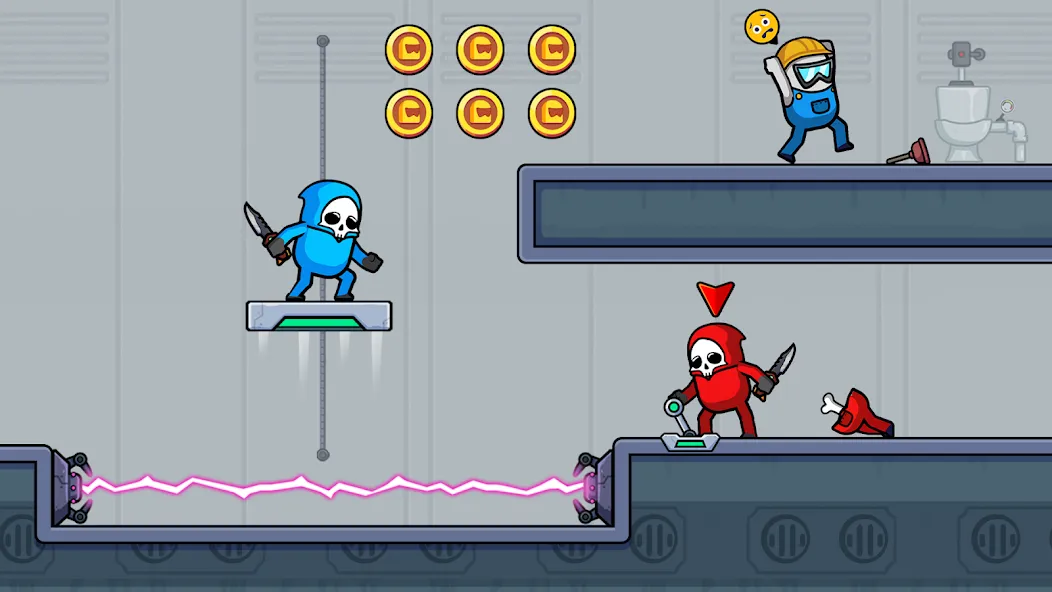 We're Impostors: Kill Together [MOD: безлимитные монеты и открыты все уровни] Screenshot 3