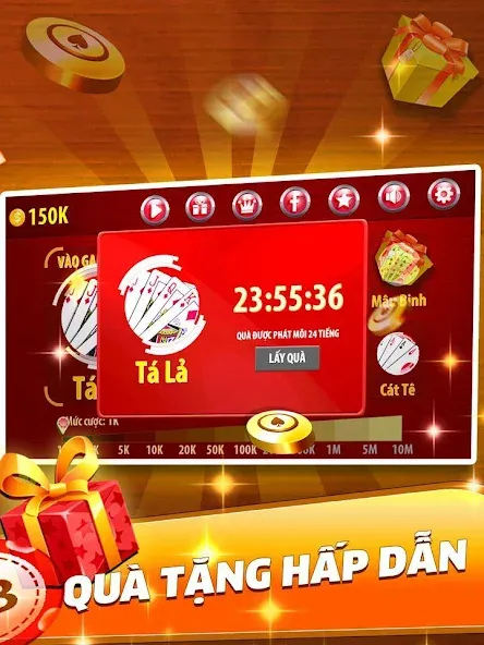 Phỏm - Phom [MOD: безлимитные монеты и бонусы] Screenshot 3