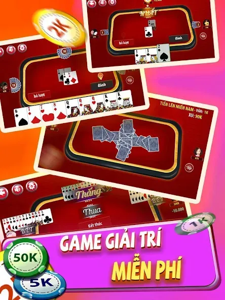 Tiến Lên Miền Nam - Tien Len [MOD: без рекламы и бесконечные монеты] Screenshot 2
