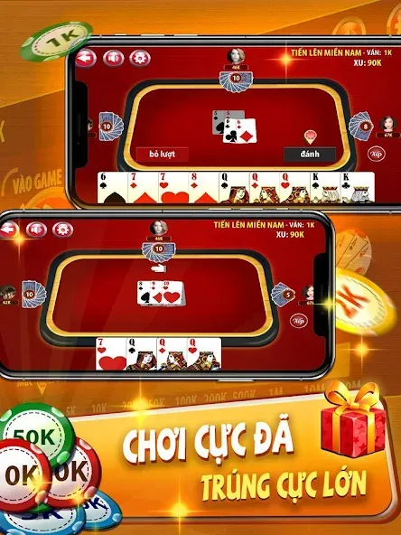 Tiến Lên Miền Nam - Tien Len [MOD: без рекламы и бесконечные монеты] Screenshot 5