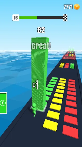 Stack Colors! [MOD: безлимитные деньги и все скины] Screenshot 1