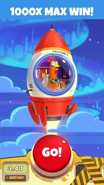Chicken or Crash! Win Bitcoin. [MOD: безлимитные биткоины и жизни] Screenshot 3