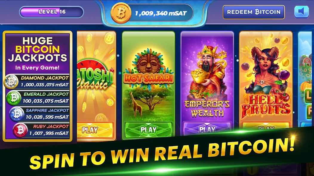 Satoshi Millions. Win Bitcoin [MOD: много биткоинов и бонусов] Screenshot 2