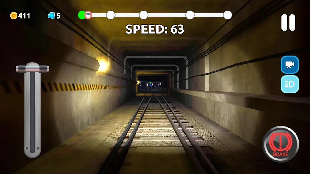 Subway Train Simulator [MOD: безлимитные деньги и все поезда] Screenshot 5