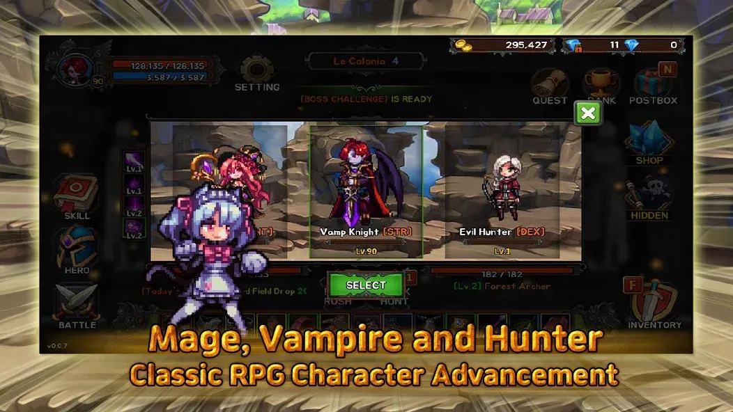 Bless &amp; Magic: Idle RPG game [MOD: безлимитные деньги и ресурсы] Screenshot 2