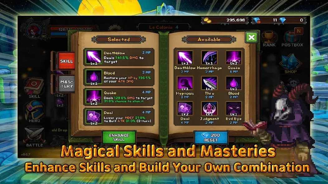 Bless &amp; Magic: Idle RPG game [MOD: безлимитные деньги и ресурсы] Screenshot 3