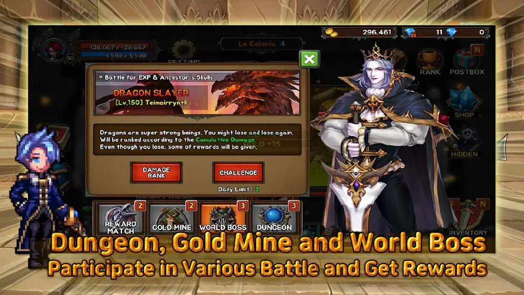 Bless &amp; Magic: Idle RPG game [MOD: безлимитные деньги и ресурсы] Screenshot 4