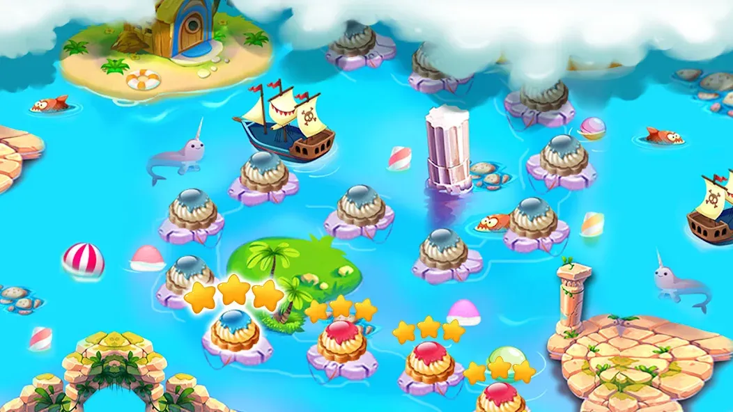 Cookie Jelly Match [MOD: безлимитные жизни и подсказки] Screenshot 3