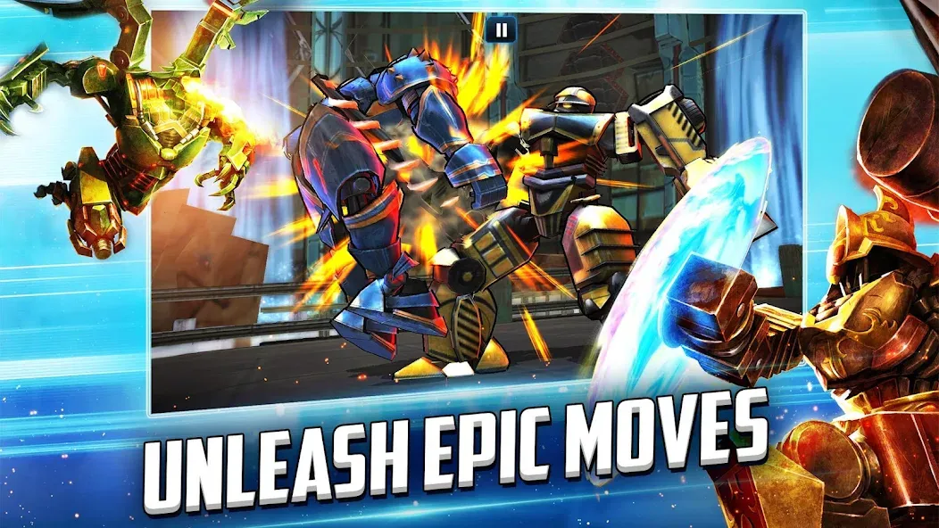 Ultimate Robot Fighting [MOD: безлимитные деньги и энергия] Screenshot 2