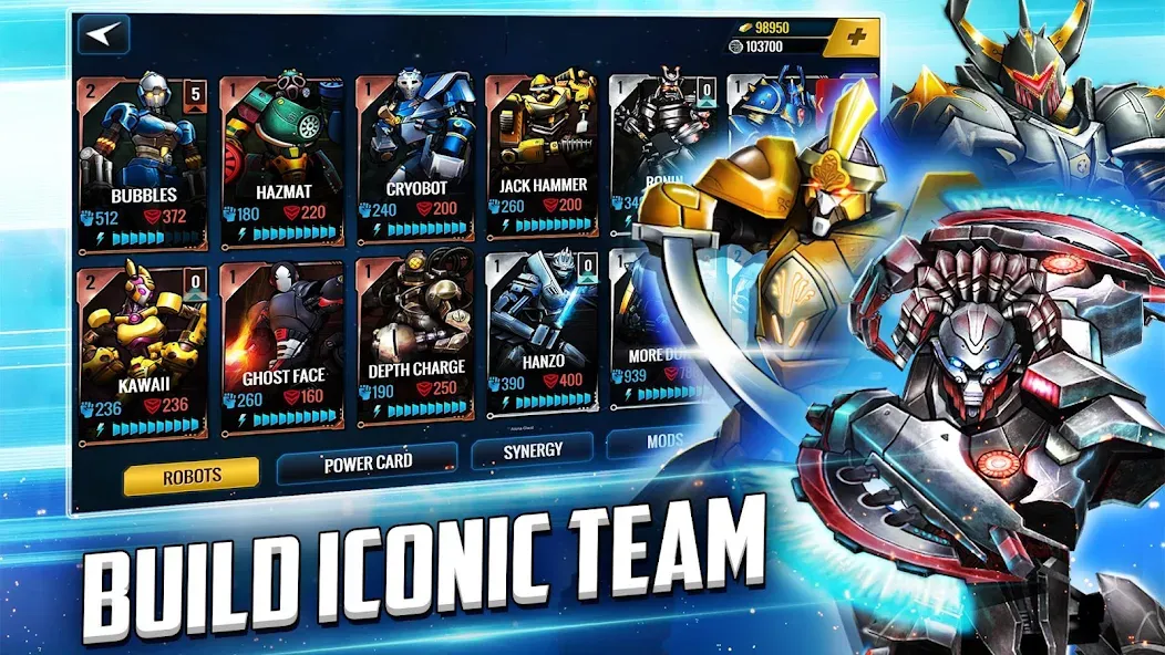 Ultimate Robot Fighting [MOD: безлимитные деньги и энергия] Screenshot 5