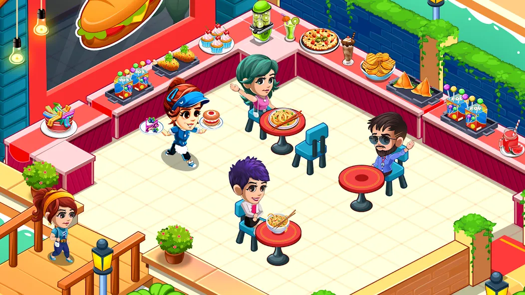 Cooking Restaurant Kitchen [MOD: безлимитные деньги и все блюда открыты] Screenshot 2