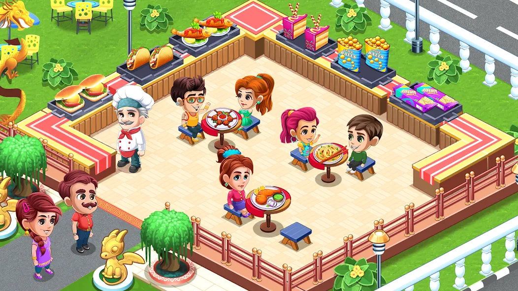 Cooking Restaurant Kitchen [MOD: безлимитные деньги и все блюда открыты] Screenshot 4