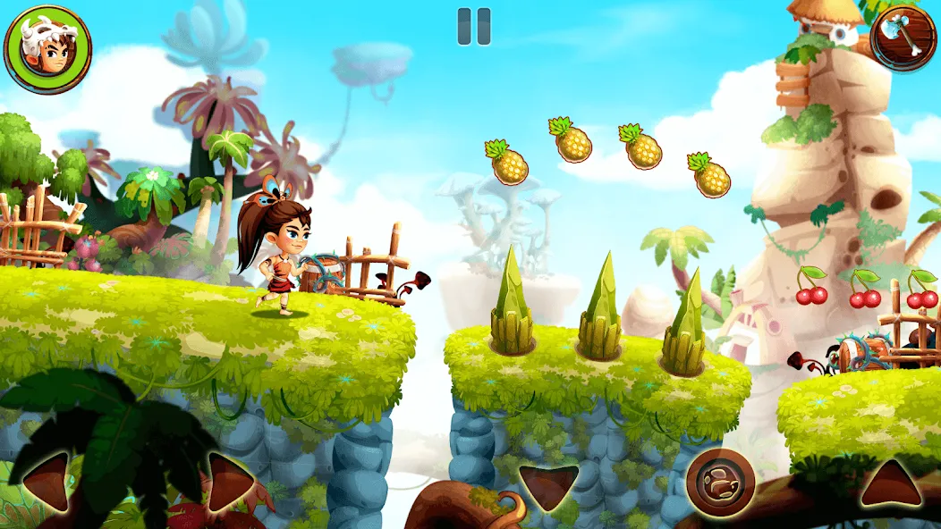 Jungle Adventures 3 [MOD: безлимитные монеты и все уровни] Screenshot 1