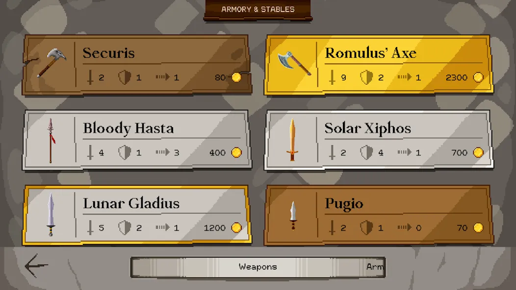 Gladiator manager [MOD: безлимитные деньги и ресурсы] Screenshot 2