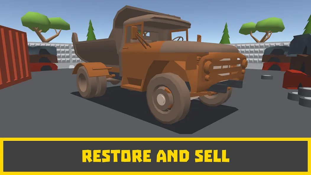 Retro Garage - Car Mechanic [MOD: безлимитные деньги и запчасти] Screenshot 3