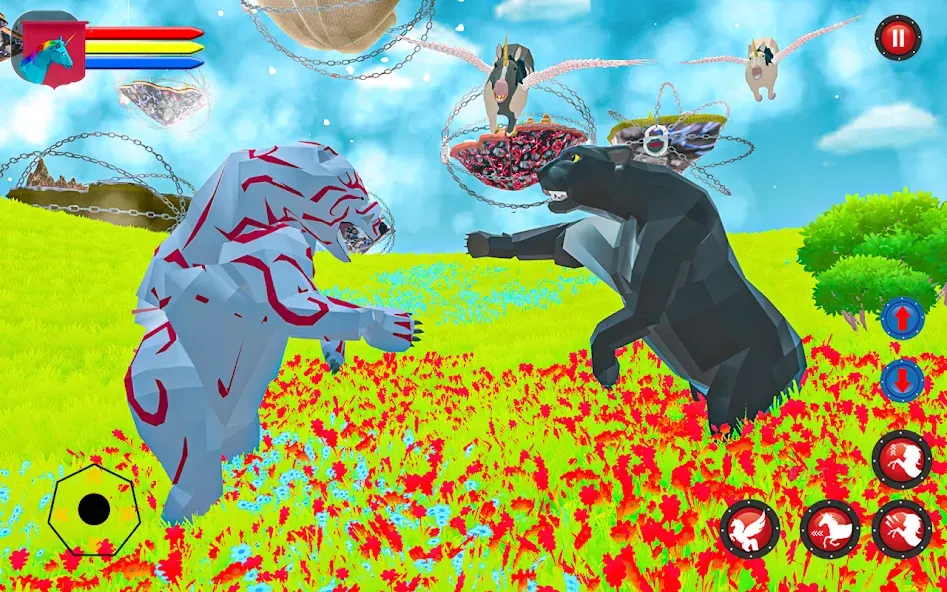 Flying Unicorn Pegasus Games [MOD: бесконечная энергия и быстрый полёт] Screenshot 4
