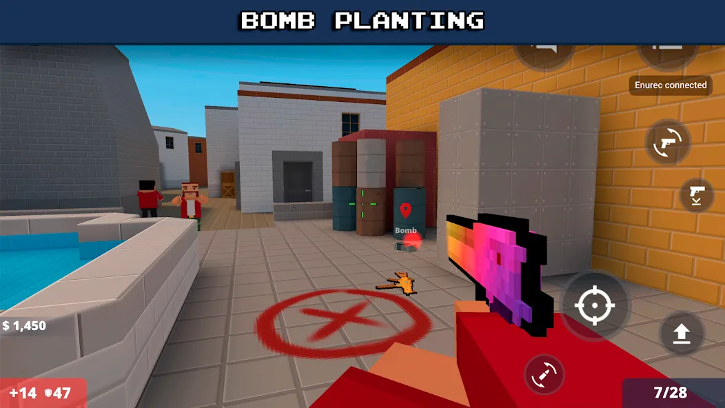 Block Strike: Online Shooter [MOD: безлимитные монеты и всё оружие] Screenshot 3
