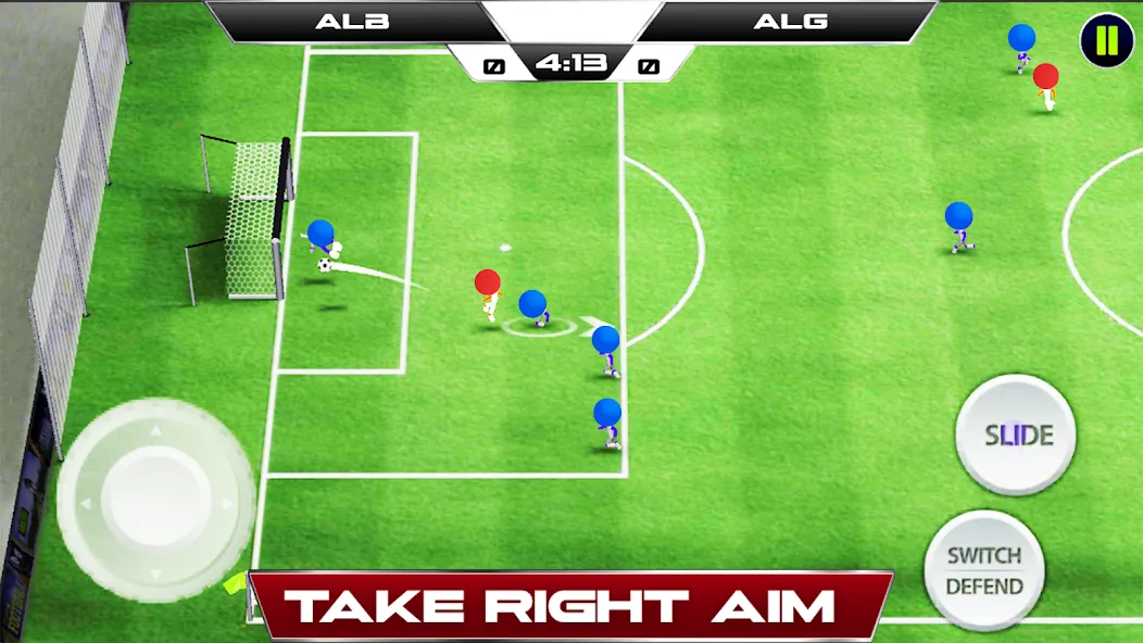 Stickman Soccer Football Game [MOD: безлимитные монеты и открыты все команды] Screenshot 3