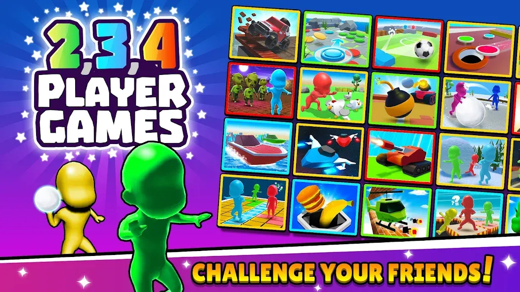 TwoPlayerGames 2 3 4 Player [MOD: игры для двух трёх и четырёх игроков] Screenshot 1