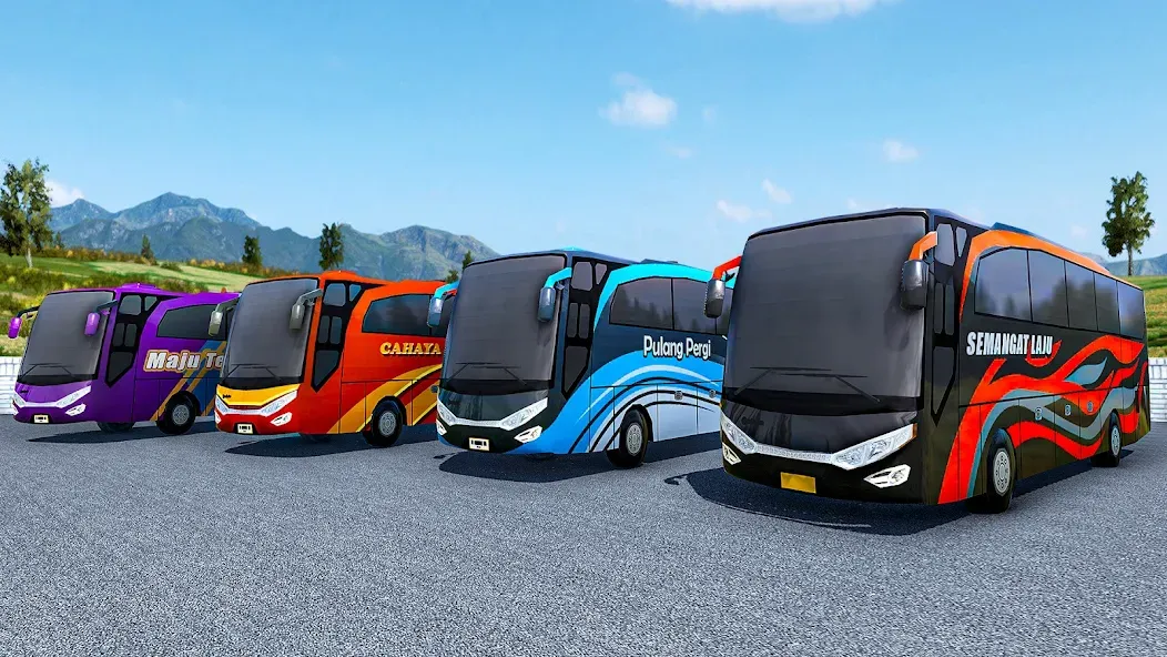 Highway Bus Simulator Bus Game [MOD: безлимитное топливо и все автобусы открыты] Screenshot 3