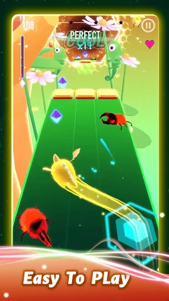 Rolling Twins: Music Ball Rush [MOD: безлимитные деньги и алмазы] Screenshot 4