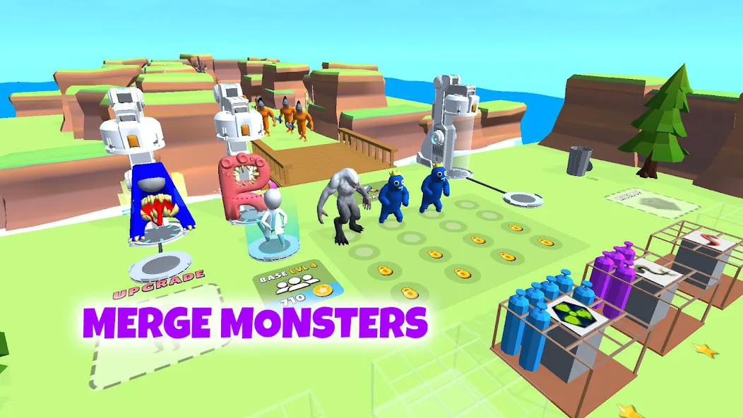 Grimace monster playground [MOD: безлимитные ресурсы и открыты все уровни] Screenshot 2