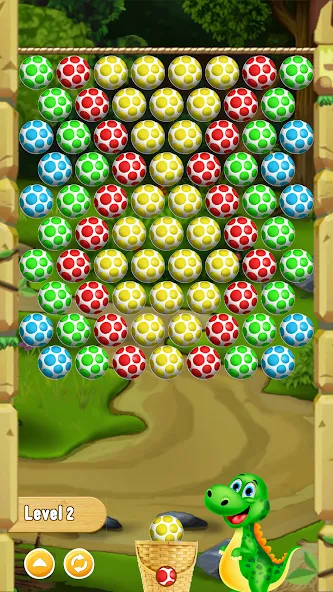 Shoot Dinosaur Eggs [MOD: безлимитные монеты и жизни] Screenshot 2