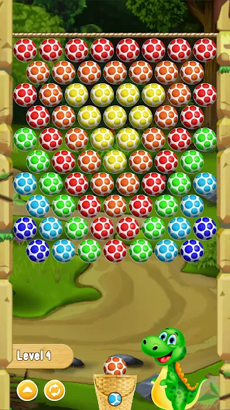 Shoot Dinosaur Eggs [MOD: безлимитные монеты и жизни] Screenshot 4
