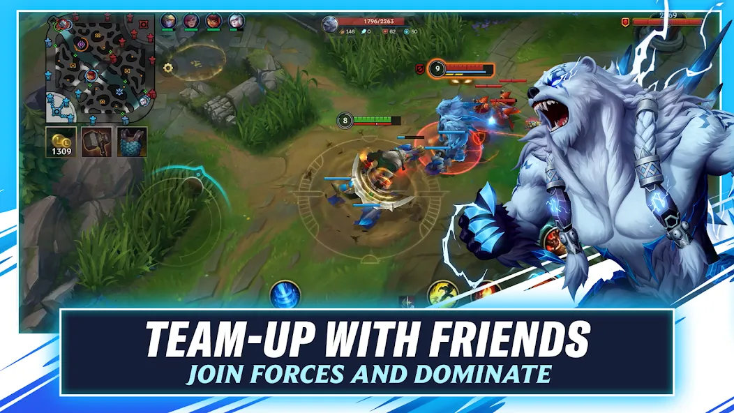 League of Legends: Wild Rift [MOD: разблокированы все чемпионы и скины] Screenshot 2