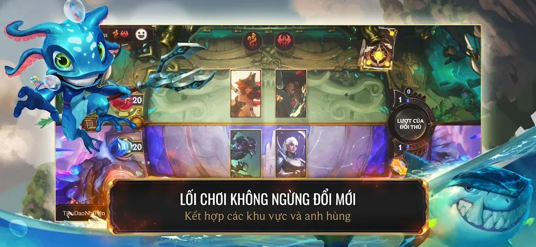 Huyền Thoại Runeterra [MOD: безлимитные ресурсы и открыты все карты] Screenshot 2