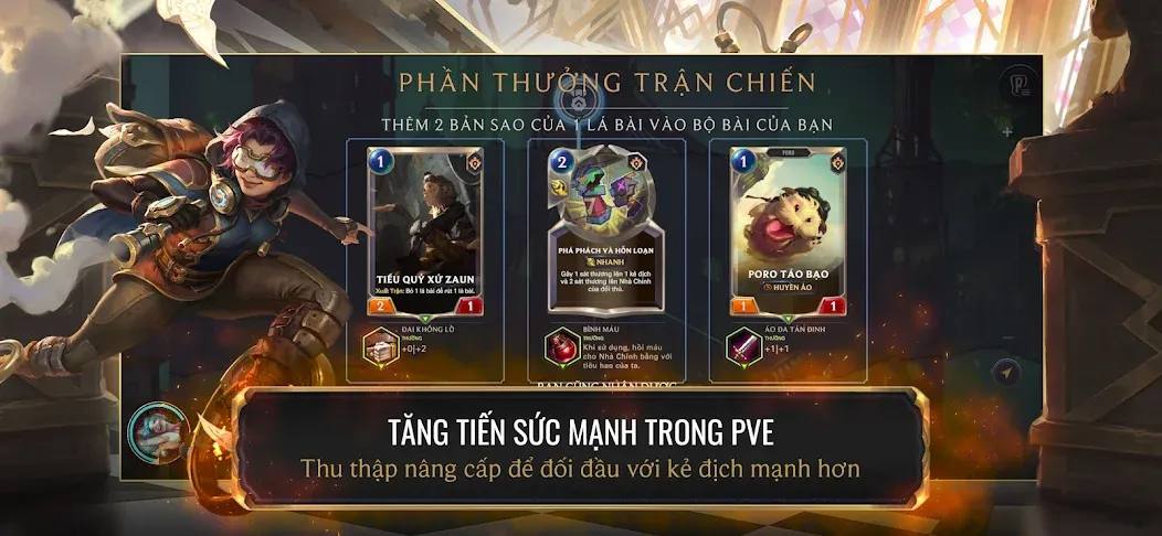 Huyền Thoại Runeterra [MOD: безлимитные ресурсы и открыты все карты] Screenshot 5