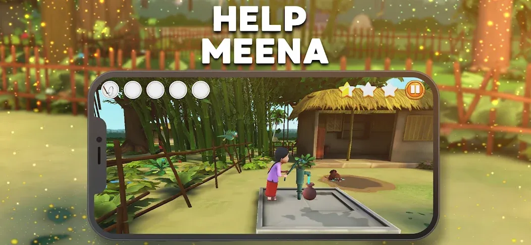 Meena Game 2 [MOD: безлимитные монеты и открыты уровни] Screenshot 4