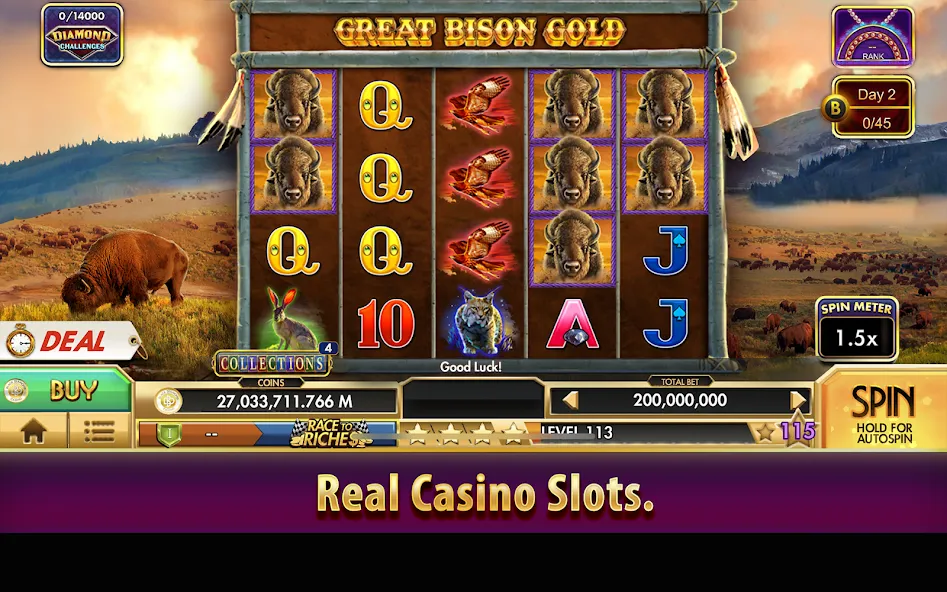 Black Diamond Casino Slots [MOD: безлимитные монеты и джекпоты] Screenshot 3