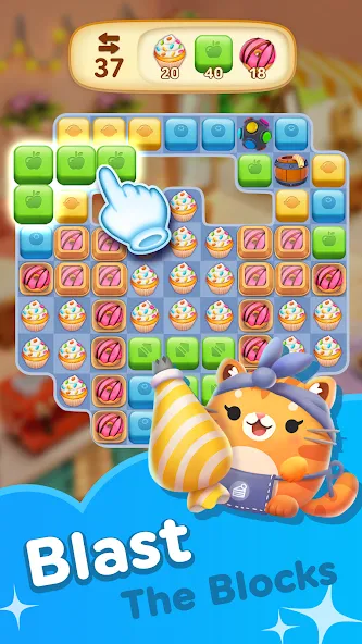 Chum Chum Blast [MOD: безлимитные жизни и усиленный взрыв] Screenshot 1